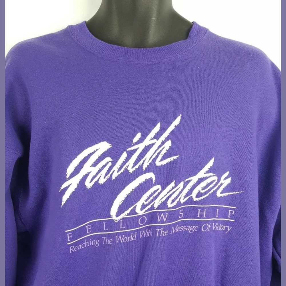 Vintage Faith Center Fellowship Sweatshirt XL